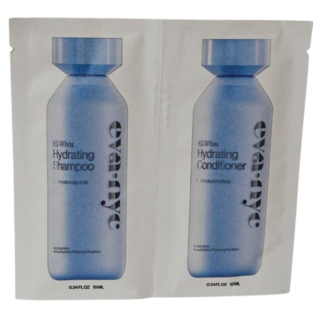 EVA NYC H2-Whoa Hydrating Shampoo and Conditioner 0.34oz/10mL each